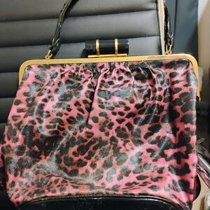 Leopard Print Big Buddha Women's Bag